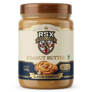 rsx england peanut butter classic crunchy 500g