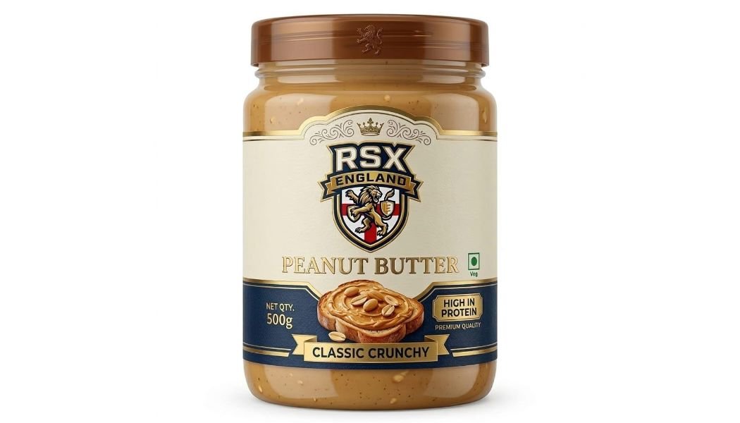 rsx england peanut butter classic crunchy 500g